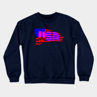 USA FLAG 1 Crewneck Sweatshirt